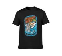 RlMI LINMY Parkway Drive Shark Punch O-Neck 100% Cotton Short Sleeve Unisex T-Shirt XXXL