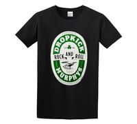 RlMI LINMY Shamrock And Roll Caps Unisex 100% Cotton Short-Sleeve T-Shirts Black XXXL
