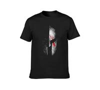RlMI LINMY Spartan Gladiator Warrior Film Spartacus Birthday Gift Present O-Neck 100% Cotton Short Sleeve Unisex T-Shirt XXL