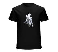 RlMI LINMY Sung Jin-Woo Arrival Solo Leveling Anime O-Neck 100% Cotton Short Sleeve Unisex T-Shirt XL