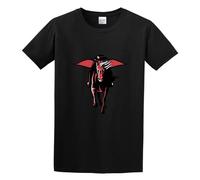RlMI LINMY Texas Tech Masked Rider O-Neck 100% Cotton Short Sleeve Unisex T-Shirt S