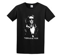 RlMI LINMY The Terminate Arnold enegger O-Neck 100% Cotton Short Sleeve Unisex T-Shirt M