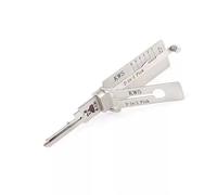 RLOKK Home Door Civil 2 in 1 Strumento per grimaldello e decodificatore, strumento di bloccaggio e lettore di chiavi, strumento professionale per fabbro (KW5)