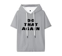 RLOMGBV T-Shirt A Cappuccio Malcolm Todd Vintage Stampato Maniche Corte Hip Hop Oversized Summer Tops per Donne Uomini XXS-4XL-Grey||x_l