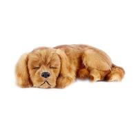 RLOMUTE Peluche cane Giocattolo Golden Retriever Ornamenti in resina Morbido e Carino Adatto per San Christmas Regali per Feste Compagni Decorazione casa Regalo per Bambini di 3 4 5 6 anni 14pollici