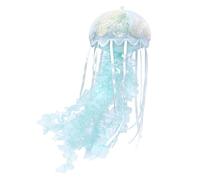 RLOMUTE Peluche Meduse colorate Cuscino giocattolo animale morbido e carino adatto per San regali per feste compagni camera da letto per decorazione per la casa regalo per bambini 5.9 pollici verde