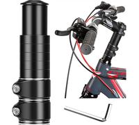 Rlongtou Prolunga Manubrio Bici Alza Manubrio Bicicletta Stelo di Risalita