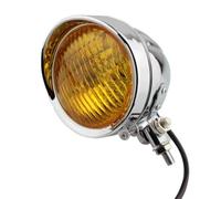 RLQYBIUKT Faro per custom per Softail per Dyna per Cruiser | Moto 4.5 pollici High/Low Beam faro anteriore vintage lampada frontale per custom per Softail per Dyna per Cruiser