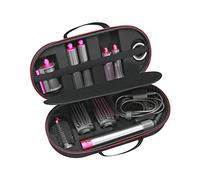 RLSOCO Custodia per Dyson Airwrap/Nuovo Dyson Airwrap Complete/Complete Long Styler HS05 HS01-passt für 4pcs lang oder kurz barili di bigodini - Nero (solo custodia, Hair Styler non è incluso)