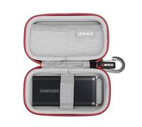 RLSOCO Custodia per My Passport Portable SSD 1TB/2TB/4TB/500GB & per Samsung Memorie T5 EVO SSD Esterno Portatile da 2TB/4TB/8TB (Solo Custodia)