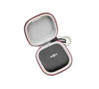 RLSOCO Custodia per SHOKZ NEW OpenFit 2+/OpenFit Air/Open Fit 2 Cuffie Open-Ear | Viaggio Caso Copertina Custodia con Moschettone,Impermeabile, Resistente agli urti,Resistente alla polvere - Nero