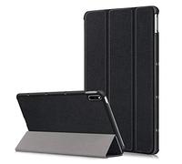 RLTech Cover Custodia per Huawei MatePad T10, Ultra Sottile Smart Case con Funzione di Supporto Custodia Rigida per Huawei MatePad T10 2020, Nero