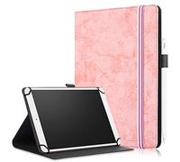 RLTech Cover Custodia per VANKYO MatrixPad S30, 10.1 Pollici Universale Custodia Supporto Case per YELLYOUTH 10.1/Wecool 10.1/Lectrus 10.1/Yuntab K107 (Rosa)