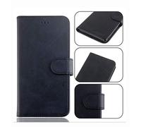 RLTech Cover per CUBOT J7, Folio Caso in pelle PU Portafoglio con Slot Holder, Chiusura Magnetica, Kickstand Custodia Flip Case per CUBOT J7 2019, Nero