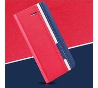 RLTech Cover per Cubot Max 2, Folio Caso in Pelle PU Portafoglio con Slot Holder, Chiusura Magnetica, Kickstand Custodia Flip Case per Cubot Max 2 2019, Rosso