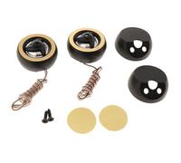 RLVYTA 1 coppia di tweeter per auto da 25 mm, altoparlanti stereo a cupola in seta per auto con accessori di installazione