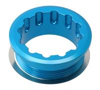 RLVYTA Cassette e pignoni Ruota Libera Anello di bloccaggio della Ruota Libera per Bici Grip Bike, Adatta per Cassette Shimano M6100 M7100 M8100 a 12 velocità.(Blue)