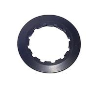 RLVYTA Cassette e pignoni Ruota Libera Ghiera di Bloccaggio della Cassetta in Lega di Alluminio 7075 da 11 Denti, Bullone di Fissaggio della Ruota Libera della Bici, Vite per MTB E Strada(Black)