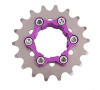 RLVYTA Cassette e pignoni Ruota Libera Ruote libere per Mountain Bike A2UF, volano monomarcia ad Alta Resistenza, Cassette per Bici in Acciaio, pignoni(18T)