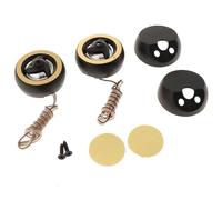 RLVYTA Confezione da 2 tweeter a cupola in seta da 25 mm per auto, altoparlanti per auto, bassa impedenza di 4 ohm e potenza massima di 150 W.