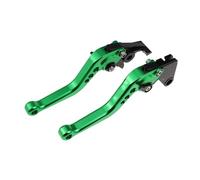 RLVYTA Freno Leve di Frizione Maniglia Adatto per Tiger660 Sport 2022-2024 Leve frizione Adatto per Trident 660 2021-2024 Adatto per Daytona 660 2024 Leve freno corte pompa freno leva(A-Green)