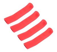 RLVYTA Freno Leve di Frizione Maniglia Cappuccio di protezione per custodia bici, maniglie, cavo, moschettone in gel di silice, copriimpugnatura del freno pompa freno leva(Red)