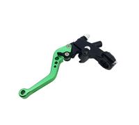 RLVYTA Freno Leve di Frizione Maniglia Le leve dei freni idraulici per moto sono adatte per scooter elettrici, motociclette e parti di ciclomotori pompa freno leva(Green)