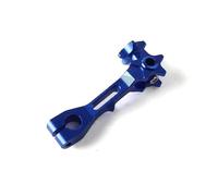 RLVYTA Freno Leve di Frizione Maniglia Leva del bilanciere del freno posteriore in alluminio CNC adatta per Honda, adatta per accessori per moto Yamaha pompa freno leva(Blue)