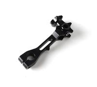 RLVYTA Freno Leve di Frizione Maniglia Leva del bilanciere del freno posteriore universale CNC per moto, adatta per Honda, Yamaha, Suzuki, Pit Dirt Bike, Scooter pompa freno leva(Black)