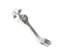 RLVYTA Freno Leve di Frizione Maniglia Leva di tensione regolabile universale per freno posteriore a bilanciere CNC per moto, Pit Dirt Bike, ATV, parte di modifica pompa freno leva(Silver)