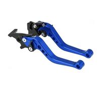 RLVYTA Freno Leve di Frizione Maniglia Leva freno a tamburo frizione moto universale adatta per modifiche, 1 paio, leva freno moto in lega CNC pompa freno leva(Blue)