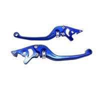 RLVYTA Freno Leve di Frizione Maniglia Leve freno frizione regolabili per moto da corsa, universali, adatte per HONDA, adatte per Yamaha, adatte per Kawasaki pompa freno leva(Blue)