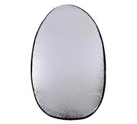 RLVYTA Heat Shield Copricuscino universale in pellicola di alluminio per moto, coprisedile per scooter, isolamento termico, protezione solare impermeabile(1pc)