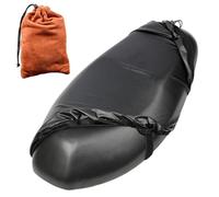RLVYTA Heat Shield Coprisella per moto, antipioggia, con coulisse, per bicicletta, con cuscino protettivo per sella(XL)