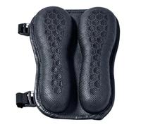 RLVYTA Heat Shield Cuscino per sella da moto in gel antiscivolo a nido d'ape 3D, cuscino per sella da moto con sollievo dalla pressione(Black B)