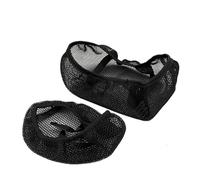 RLVYTA Heat Shield Per Himalayan 411 Per Royal Enfield Adatto Per Himalayan-411 2016-2022 Coprisella per moto Cuscino in rete a nido d'ape 3D(A set)