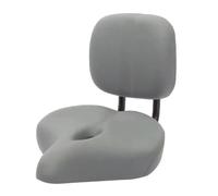 RLVYTA Heat Shield Sedile per bicicletta con schienale regolabile, tappetini assorbenti in pelle impermeabile(1 Pcs Gray)