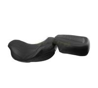RLVYTA Heat Shield Sedile posteriore passeggero per motocicletta adatto per Harley Touring Electra Glide CVO Street Glide Road King 2009-2022(Black)