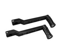 RLVYTA Leva del Cambio Pieghevole per Pedali del cambio per moto, pedane e leva del cambio adatti per Harley Touring, Road King, Electra, Street Glide, FLHR, FLHTK Leva Cambio Piastra del Gradino