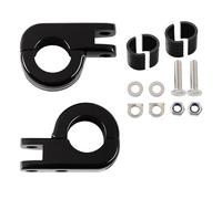 RLVYTA Leva del Cambio Pieghevole per Pedane poggiapiedi Highway da 1" e 1,25" per moto, adatte per Harley Davidson, adatte per Honda, adatte per Kawasaki Leva Cambio Piastra del Gradino(Only Pedal)