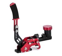 RLVYTA Leva Del Freno A Mano Idraulico Racing Drift Con Serbatoio Dell'olio Freno Idraulico E-Brake Rally 0,75 Bar 3/8-24 Freno Di Stazionamento Regolabile(Red)