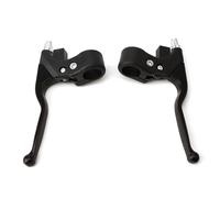 RLVYTA Leva freno per moto da 22 mm adatta per minimoto da cross a 2 tempi da 47 cc e 49 cc, scooter a benzina, piccoli quad, ATV e mini moto.(1 Pair-Black)