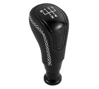 RLVYTA Leva Pomello del Cambio Adatto per auto Lada, leva del cambio completamente nera, cambio manuale a 5 marce, leva del cambio per auto Pomello Leva Cambio(White line)