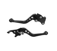 RLVYTA Maniglia del freno della motocicletta, modifica della motocicletta, leva del tamburo della frizione CNC, set manubrio regolabile, parti modificate(Black)