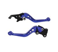 RLVYTA Maniglia del freno della motocicletta, modifica della motocicletta, leva del tamburo della frizione CNC, set manubrio regolabile, parti modificate(Blue)