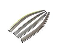 RLVYTA Parapioggia Set Deflettori Vento Adatto per Nissan X-Trail Rogue T32 2014-2021, Visiera Parasole per finestrino Auto, Protezione Antipioggia e deflettore.