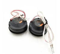 RLVYTA Tweeter a membrana in seta a cupola da 1,5 pollici ad alta potenza da 120 W, divisore di crossover per auto, componente per veicoli, stereo per musica