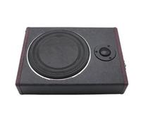 RLVYTA tweeter auto Altoparlanti per frequenze alte per a Subwoofer ultra sottile da 8 pollici per auto ad alta potenza attivo con tweeter in pelle di legno stereo adatto per altoparlanti RMS da 80 W
