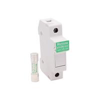 RLZQSGOT 1 Set portafusibili Solare fotovoltaico con 10 * 38 mm DC 1000 V 1 A 3 A 5 A 10 A 15 A 20 A 25 A 30 A for Scatola combinata Solare(3 Years)