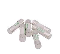 RLZQSGOT 10Pcs Fusibile Solare PV 1000V DC 10 * 38mm 1A 3A 5A 10A 15A 20A 25A 30A for la Protezione del Sistema di Alimentazione Fotovoltaica(10A)